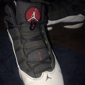 Air Jordan 6 Rings (Black/White/Gym Red)